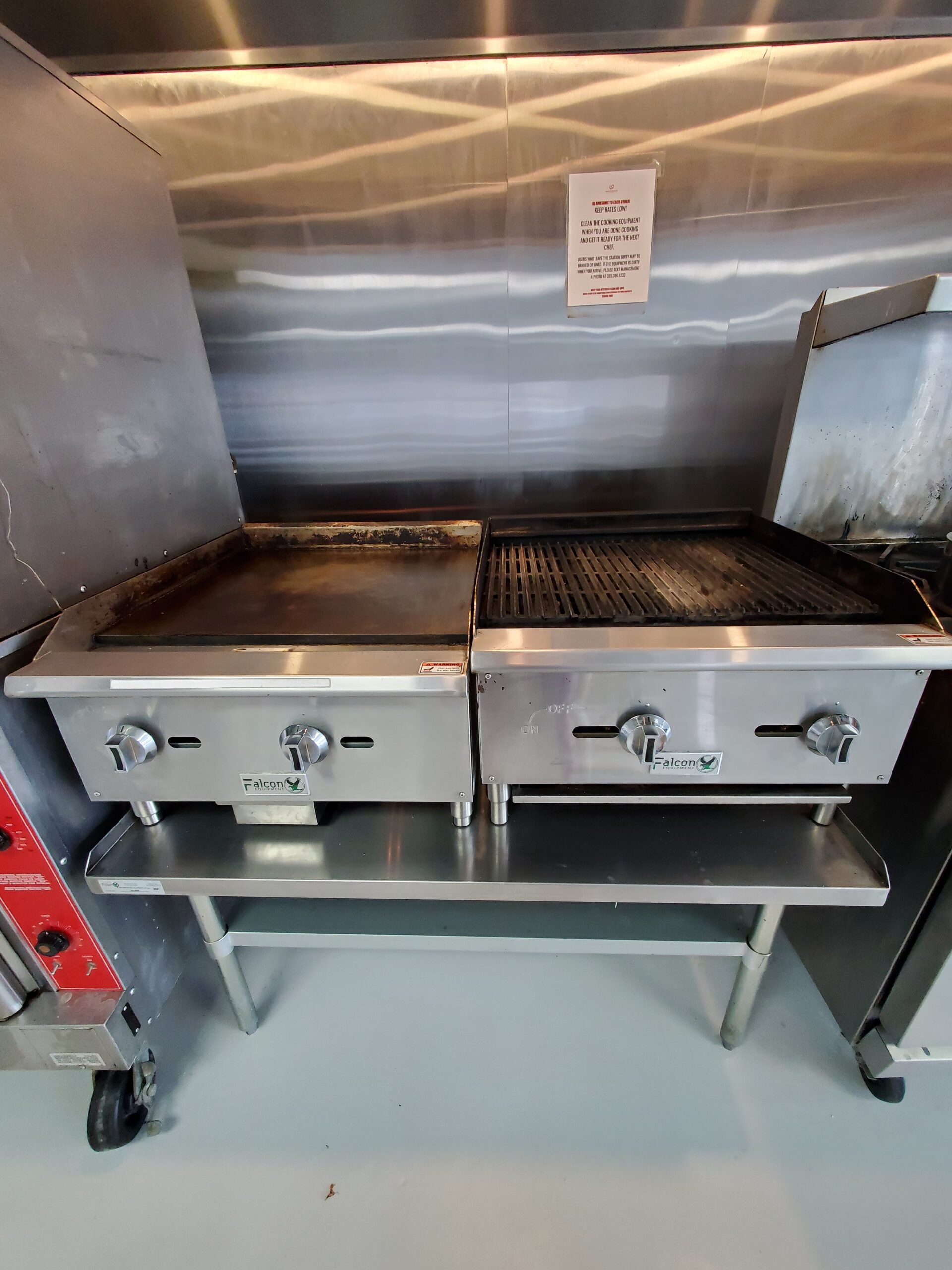 Station D: Flat Top & Grill